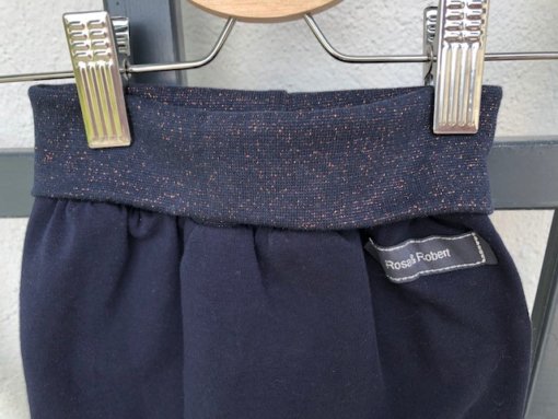 Babyhose "Blau, Glitzer" Größe 56/62 – Bild 2