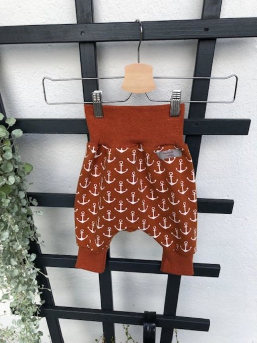 Babyhose "Anker Kupfer" Größe 56/62 – Bild 4