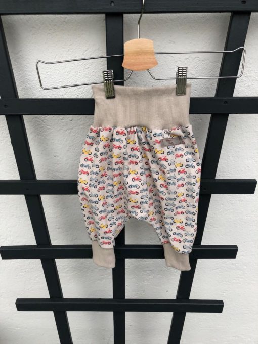 Babyhose, Pumphose "Motorrad" Größe 56/62